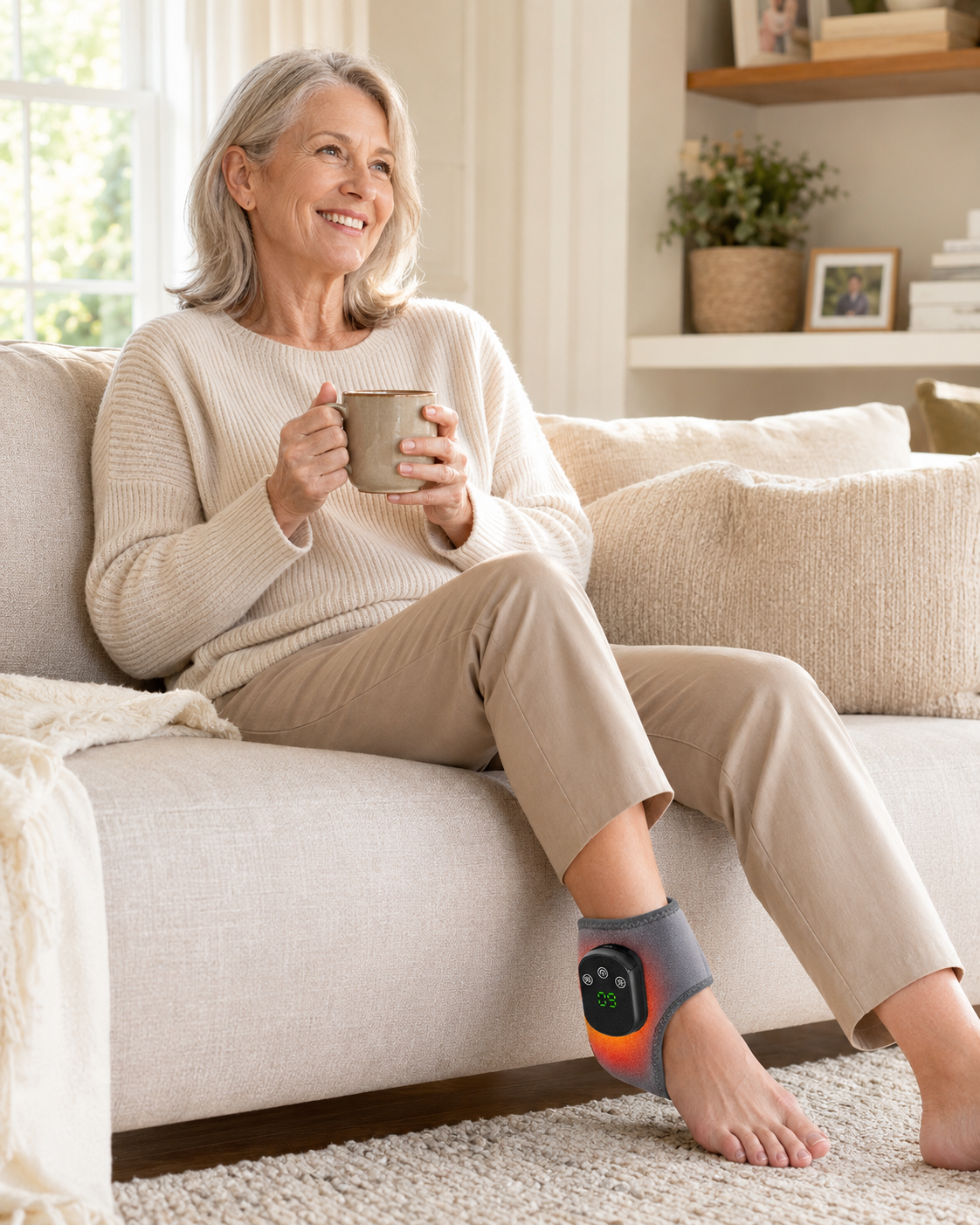 Restora™ Heated Ankle Massager